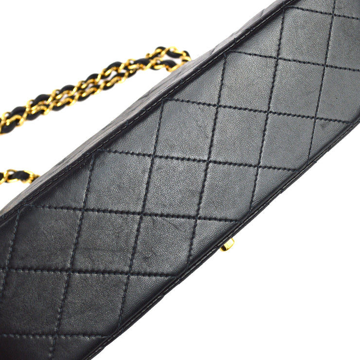 Chanel 2000-2001 Classic Double Flap Medium Shoulder Bag Black Lambski – AMORE  Vintage Tokyo