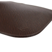Louis Vuitton 2000 Pochette Demi-lune Brown Epi M5262D