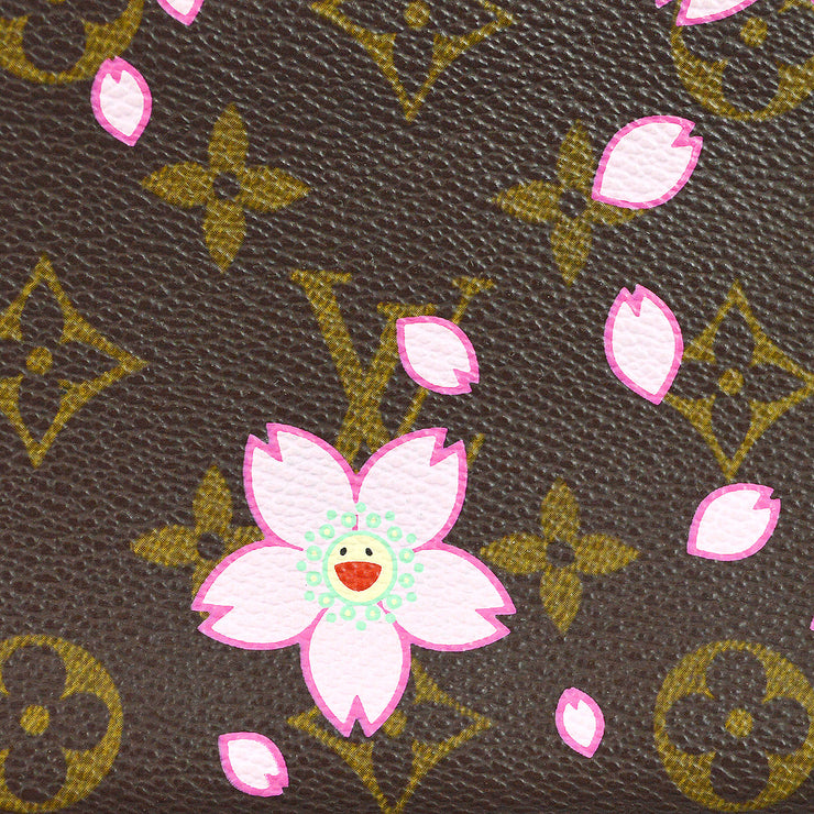 LOUIS VUITTON Monogram Cherry Blossom Pochette Accessoires M92006