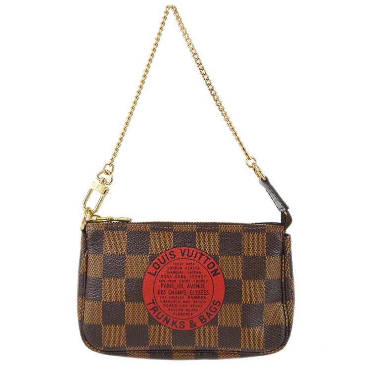 Louis Vuitton 2009 Damier T&B Mini Pochette Accessoires N58011