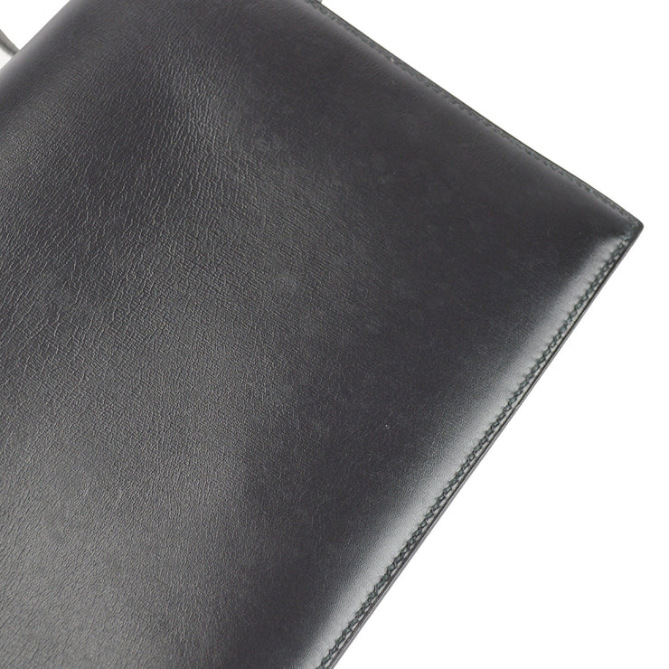 Hermes 1978 Lydie Black Box Calf