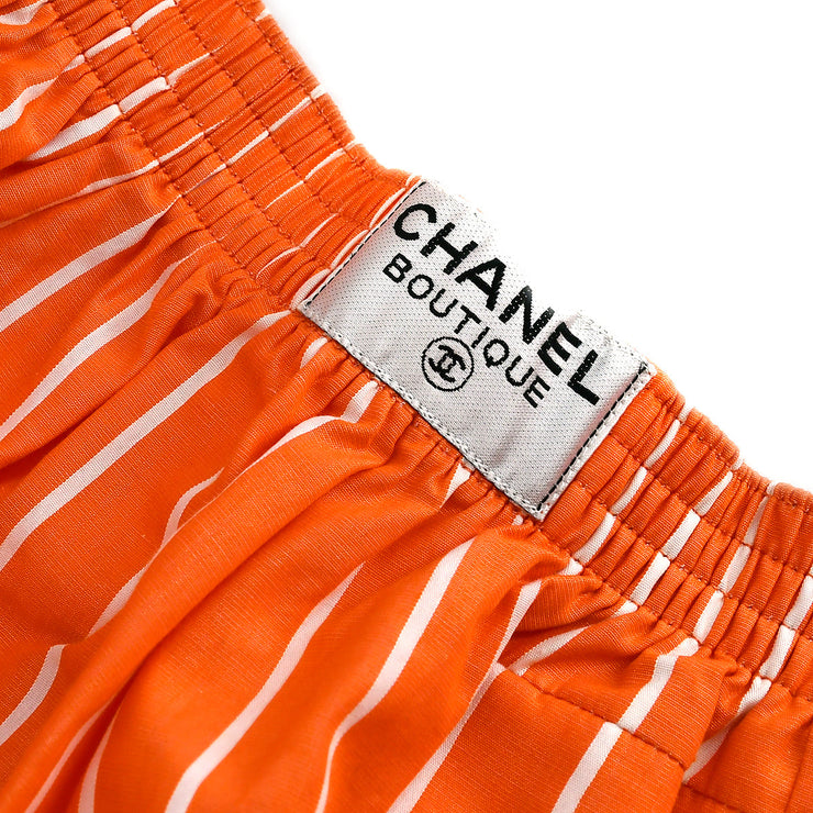 Chanel striped shirt and shorts set #36