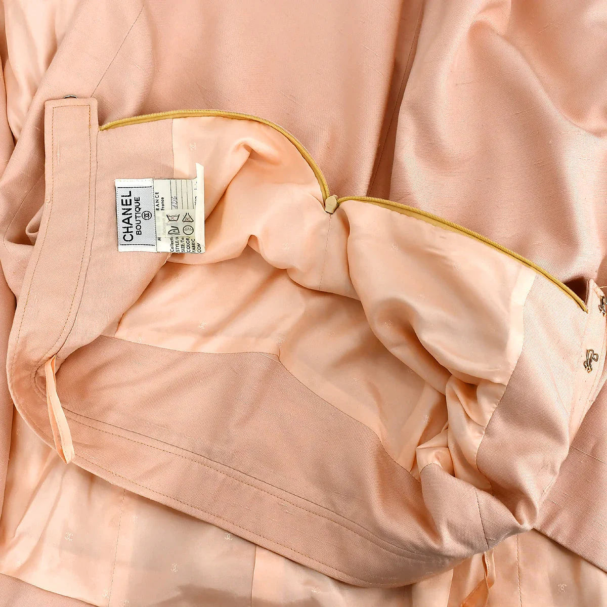 Chanel 1981 Silk Skirt Suit #42