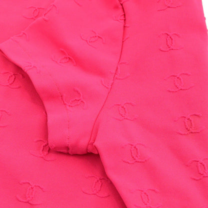 Chanel 1997 CC logo-embroidered cropped T-shirt #40