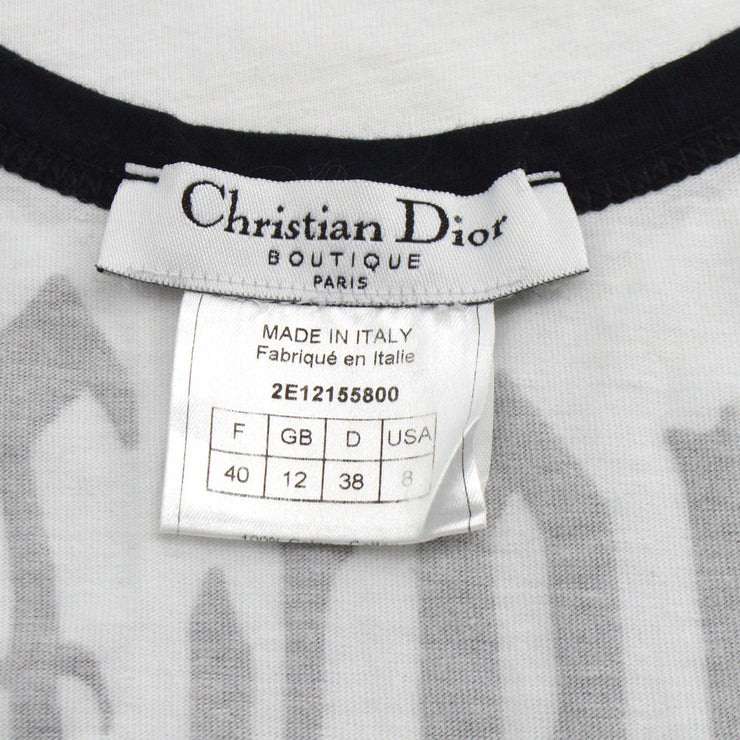 Christian Dior 2002 logo-print cotton tank top #40