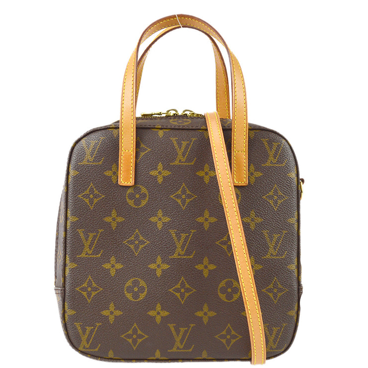 Louis Vuitton Spontini 2way Shoulder Handbag Monogram M47500