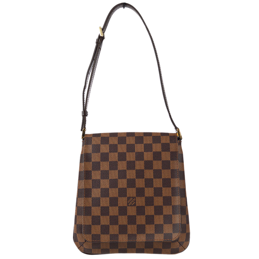 Louis Vuitton Musette Salsa shorts Womens shoulder bag N51260 damier ebene  Cloth ref.230126 - Joli Closet