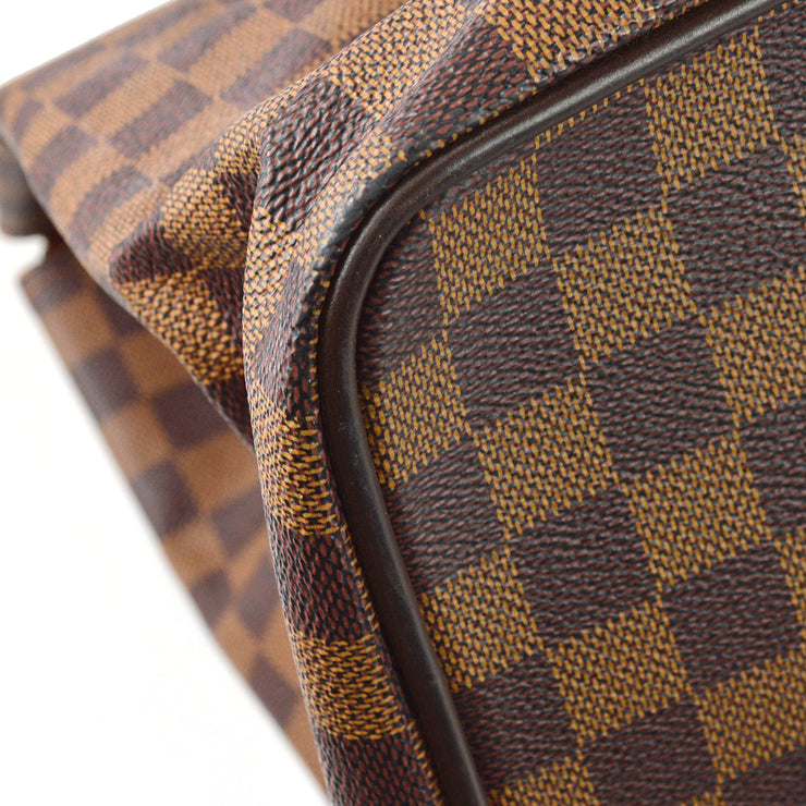 Louis Vuitton Greenwich GM Travel Duffle Handbag Damier N41155