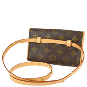 Louis Vuitton Pochette Florentine Belt Bum Bag Monogram #S M51855