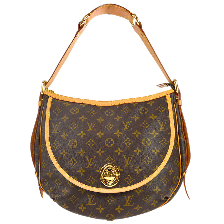 Louis Vuitton Tulum Handbag Monogram Canvas Brown M40075