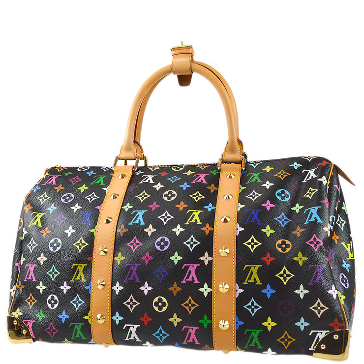Louis Vuitton Monogram Multi-Color Keepall 45 Duffle Bag Louis