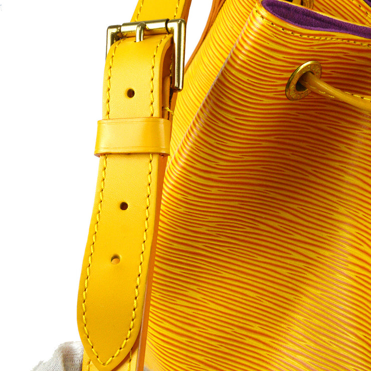 Louis Vuitton Noe Yellow PM Epi Leather Shoulder Bag, with yellow