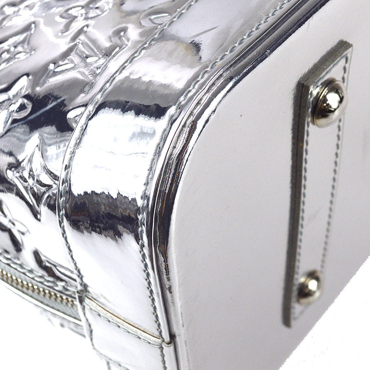 Louis Vuitton Alma MM Handbag Monogram Miroir Silver M93623 MI4008 28128