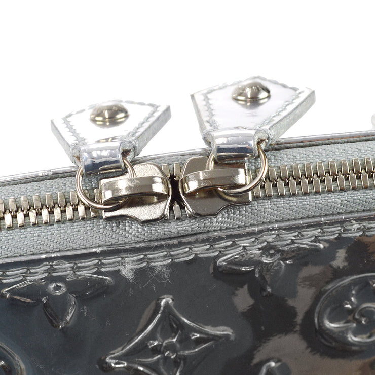Louis Vuitton 2008 Alma MM Handbag Monogram Miroir Silver M93623