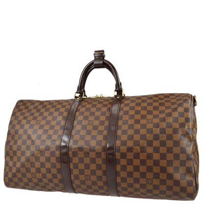 Louis Vuitton 2008 Keepall Bandouliere 55 Damier N41414