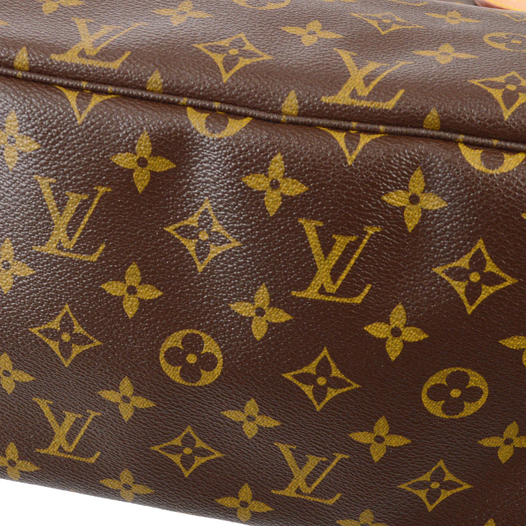 Louis Vuitton Neverfull MM Shoulder Tote Bag Monogram M40156