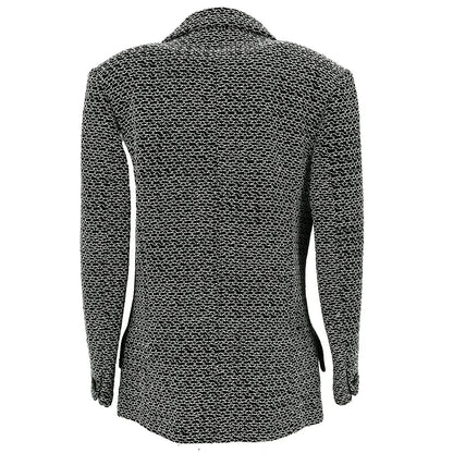 Chanel 1998 Double Breasted Tweed Blazer #38