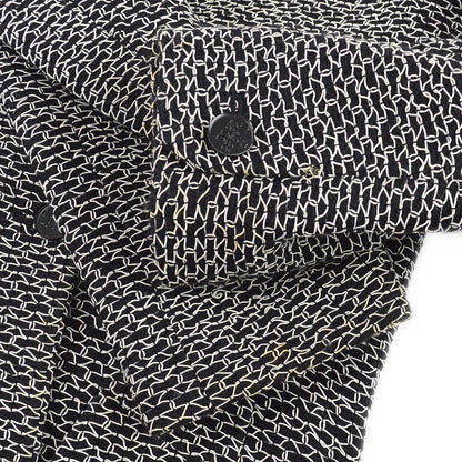 Chanel 1998 Double Breasted Tweed Blazer #38