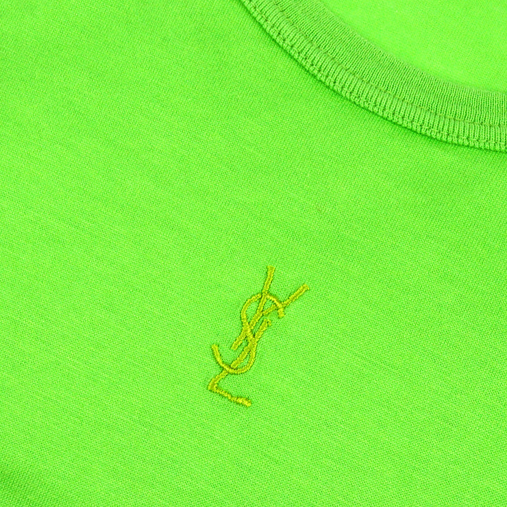 Yves Saint Laurent logo-embroidered cotton T-shirt #150