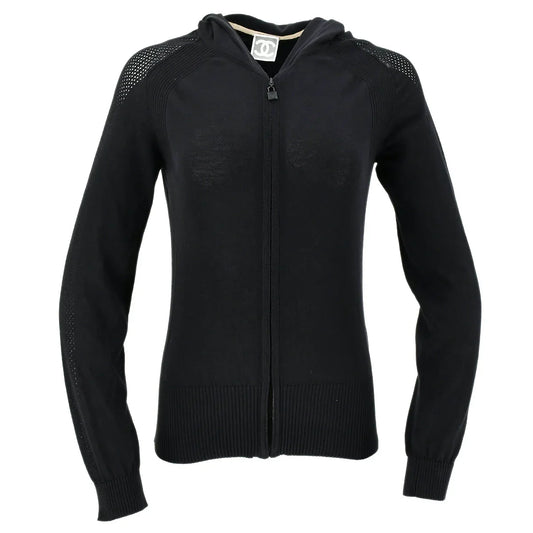 Chanel 2008 cruise CC perforated zip-front hoodie #38