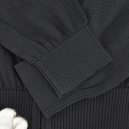 Chanel 2008 cruise CC perforated zip-front hoodie #38