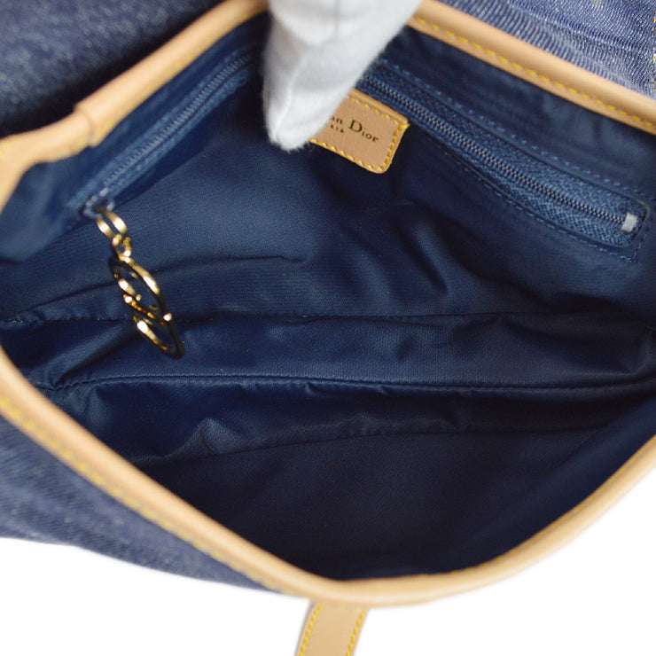 Christian Dior 2001 Denim Saddle Bag · INTO