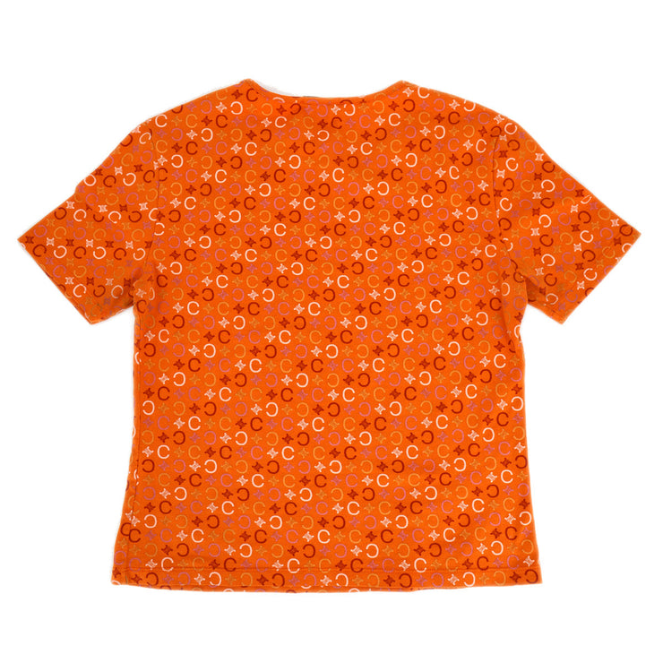 セリーヌ Tシャツ オレンジ #M