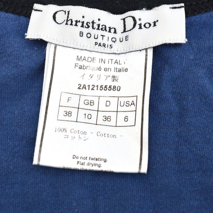 Christian Dior 2002 logo-print cotton tank top #38