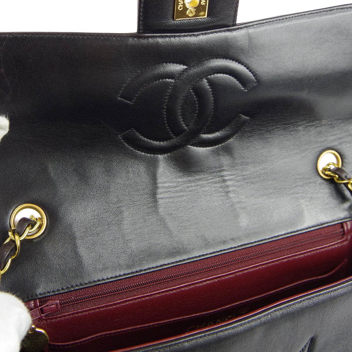 Chanel * 1994-1996 Star Stitch Classic Single Flap Medium