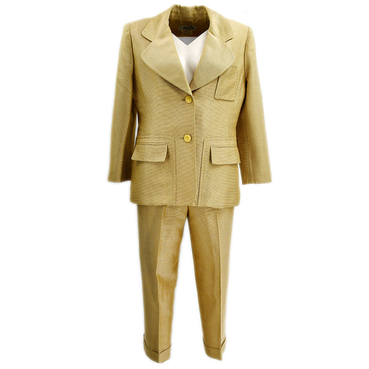 Hermes Setup silk suit #40 #36