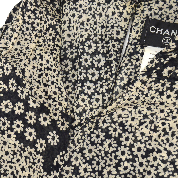 Chanel 2003 spring floral-print sleeveless dress #40 – AMORE Vintage Tokyo