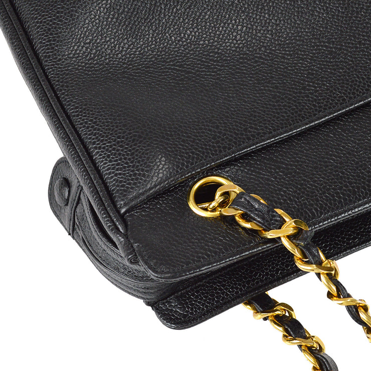 CHANEL, Bags, Sold Chanel Pocket Cc Tote Black Caviar Bag