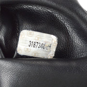 Chanel 1994-1996 Triple CC Tote Bag 30 Black Caviar