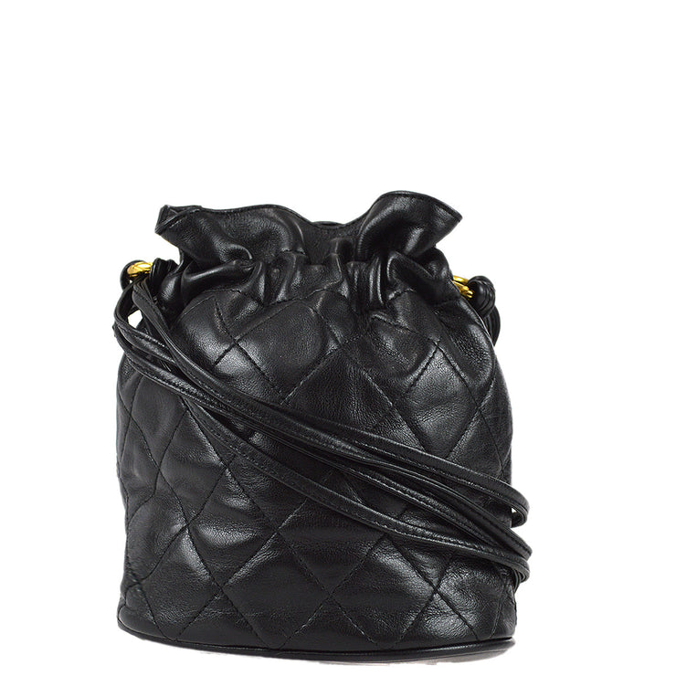 Chanel Quilted Mini Bucket Bag