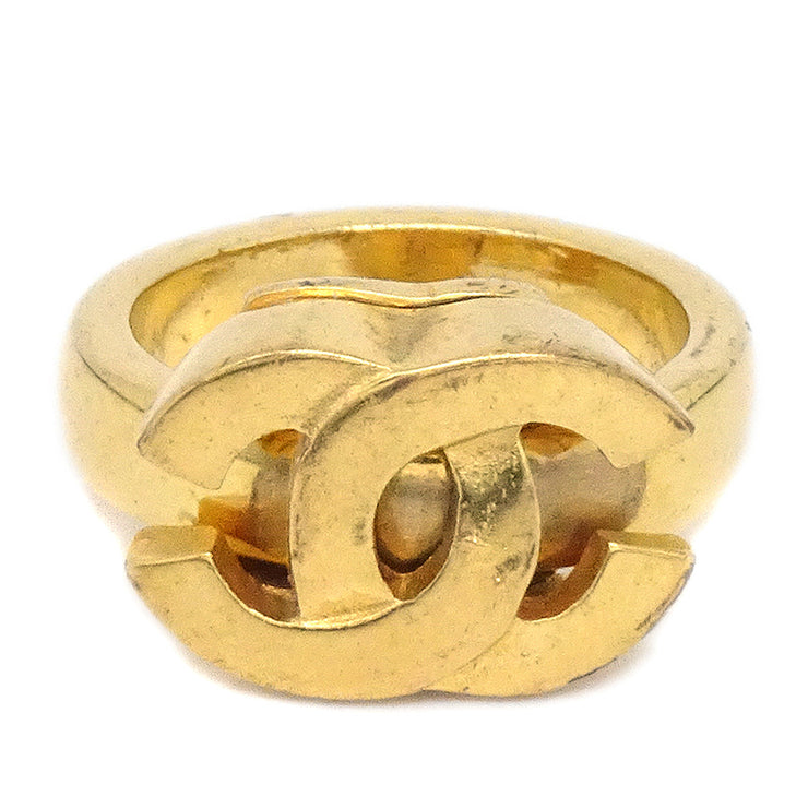 Chanel Ring Gold Size 6 01P – AMORE Vintage Tokyo