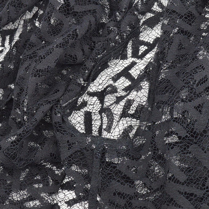 Chanel 1998 Fall Logo Lace Open Cardigan #40