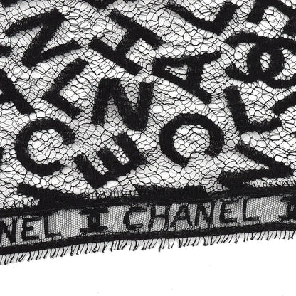 Chanel 1998 Fall Logo Lace Open Cardigan #40