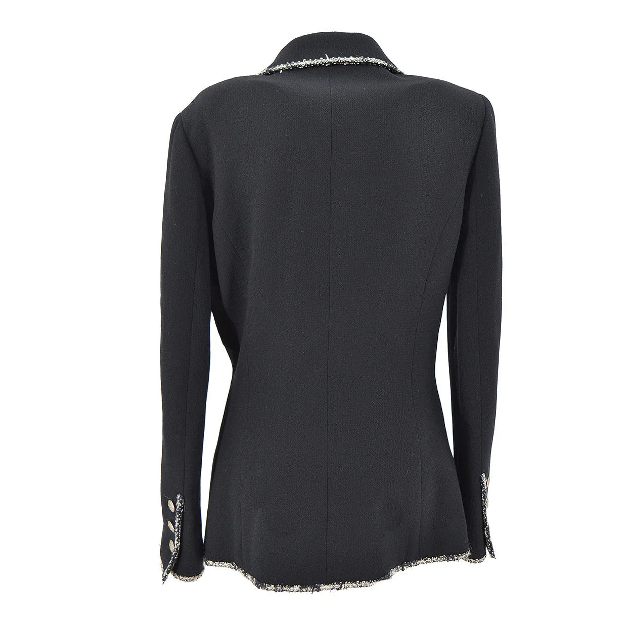 Chanel 2005 Black & White "Devil Wears Prada" Jacket #38