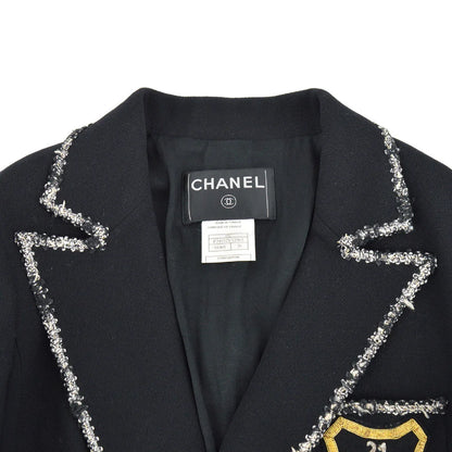 Chanel 2005 Black & White "Devil Wears Prada" Jacket #38