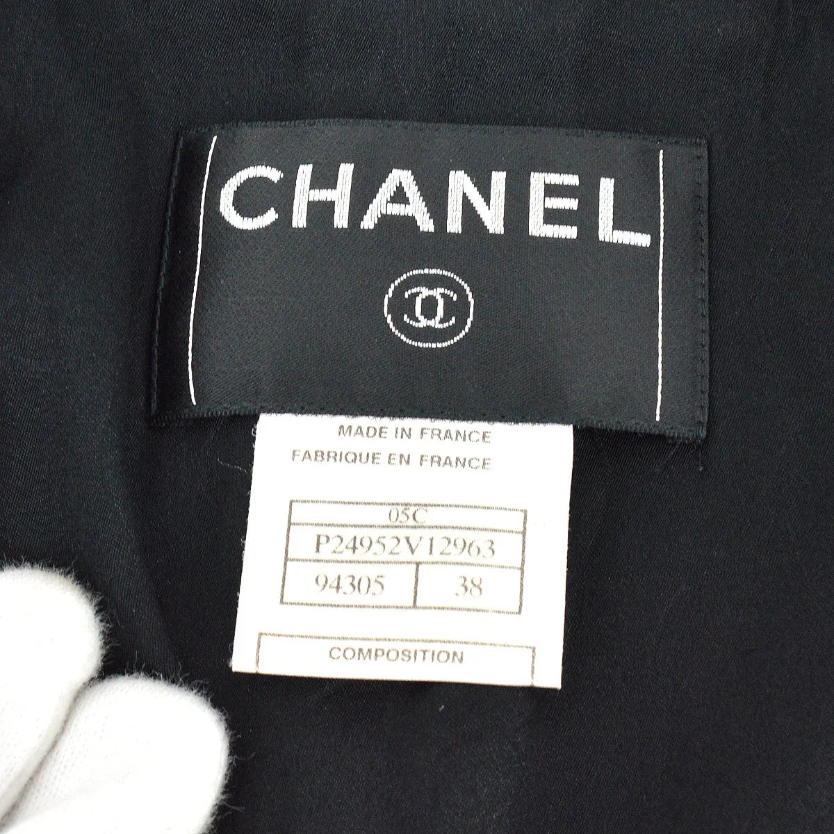 Chanel 2005 Black & White "Devil Wears Prada" Jacket #38