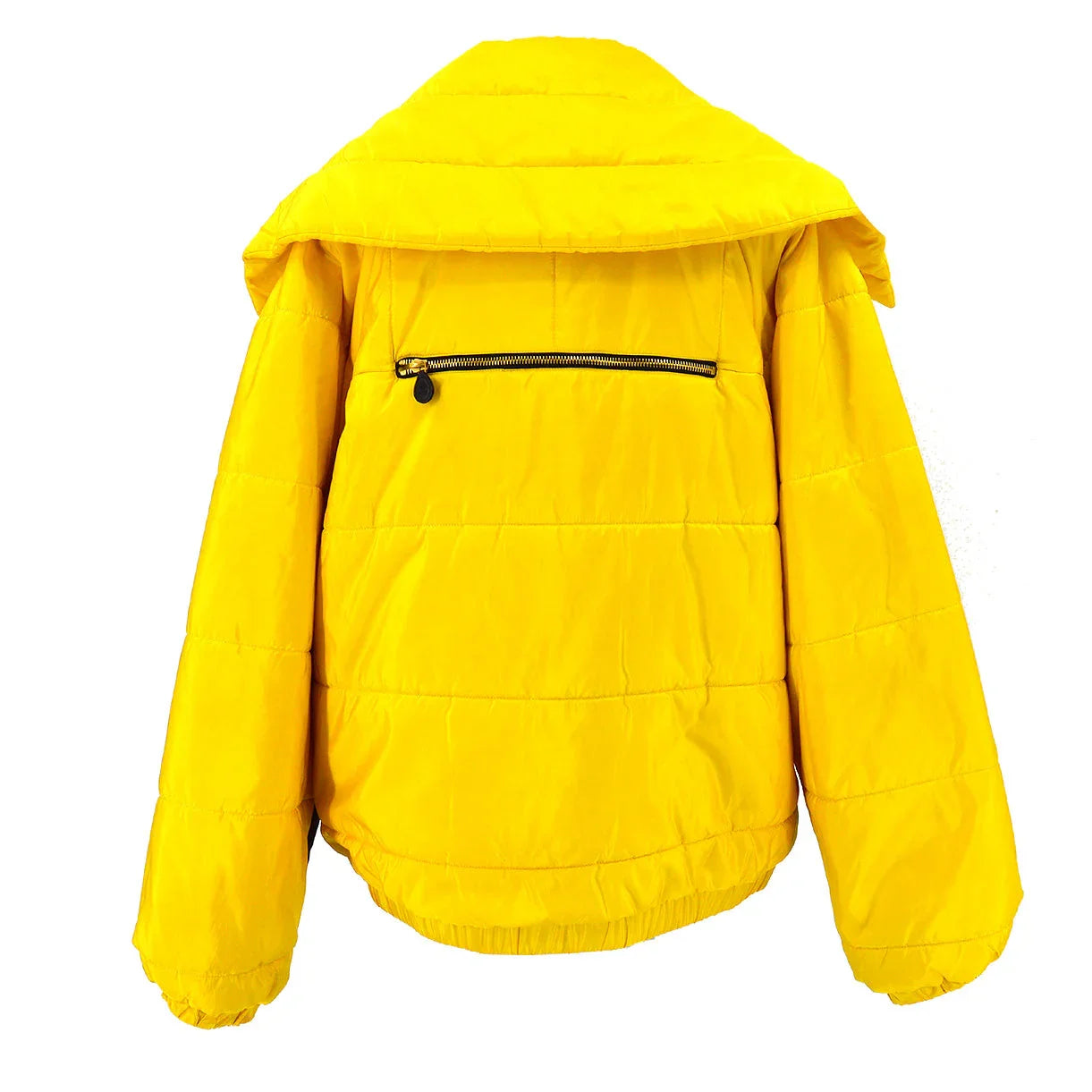 Chanel 1996 fall logo-tape puffer jacket