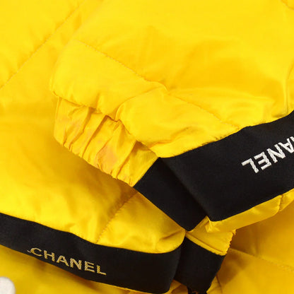Chanel 1996 fall logo-tape puffer jacket