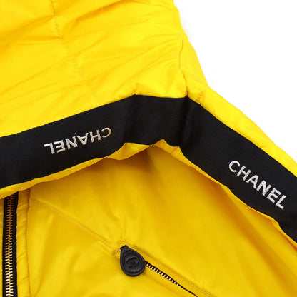 Chanel 1996 fall logo-tape puffer jacket