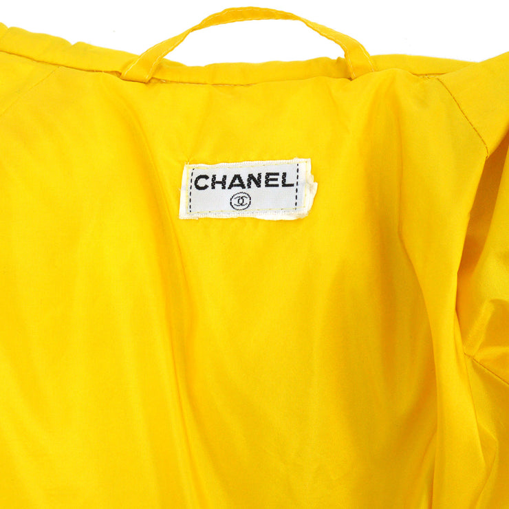 Chanel 1996 fall logo-tape puffer jacket