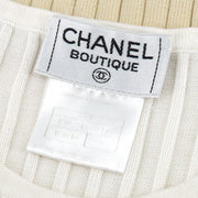 Chanel 1998 spring striped cotton vest top #36