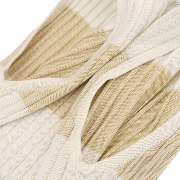 Chanel 1998 spring striped cotton vest top #36