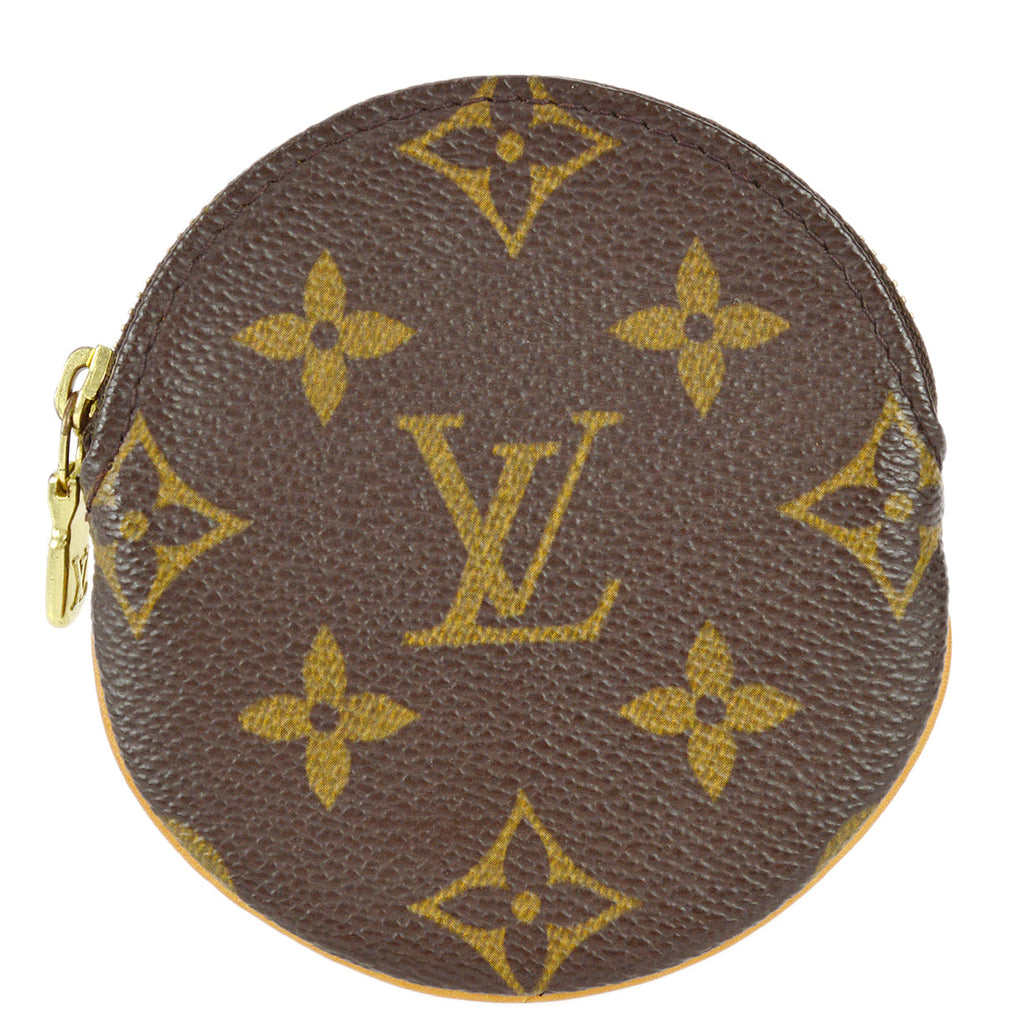 Vintage LOUIS VUITTON Porte Monnaie Billets Cartes Credit 