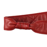 Chanel 1994-1996 Full Flap Shoulder Bag Red Lambskin
