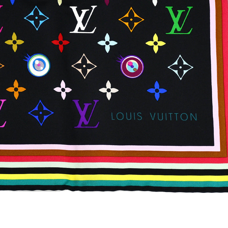 Louis Vuitton 2000s Eye Love Monogram Scarf 70 M71916