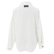 Chanel long-sleeve cotton shirt